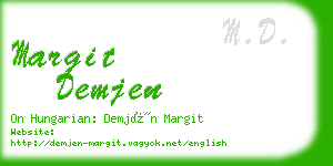 margit demjen business card